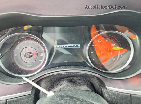 2C3CDXBGXKH572863 2019 DODGE CHARGER Gray Vista del cuadro de instrumentos
