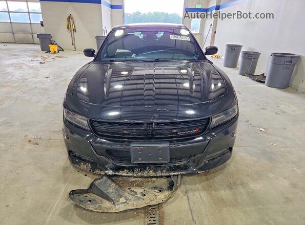 2C3CDXBGXLH179964 2020 DODGE CHARGER Black Դիմացի տեսք