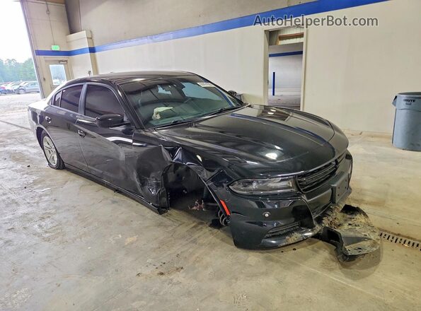 2C3CDXBGXLH179964 2020 DODGE CHARGER Black Առջևի աջ