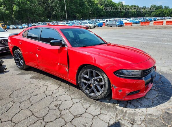 2C3CDXBGXLH183318 2020 DODGE CHARGER Red Передня права чверть