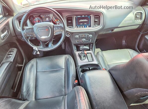 2C3CDXBGXLH183318 2020 DODGE CHARGER Red Вид панелі приладів