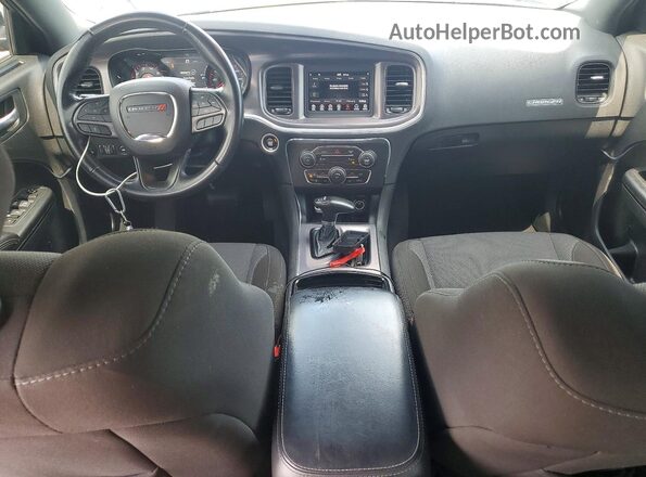 2C3CDXBGXLH245347 2020 DODGE CHARGER Серый Вид панели приборов