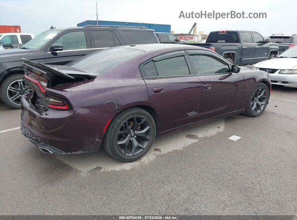 2C3CDXBGXLH248295 2020 DODGE CHARGER Фиолетовый Задняя правая четверть