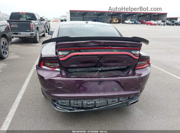 2C3CDXBGXLH248295 2020 DODGE CHARGER Фиолетовый Вид спереди