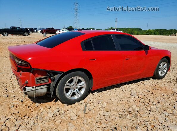 2C3CDXBGXMH511161 2021 DODGE CHARGER Red Tył prawy