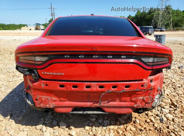 2C3CDXBGXMH511161 2021 DODGE CHARGER Red Widok z tyłu
