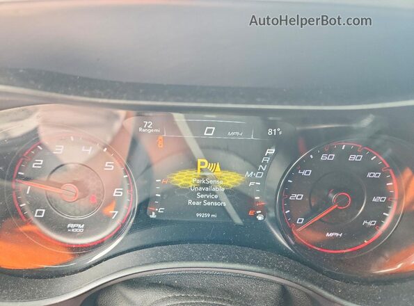 2C3CDXBGXMH562580 2021 DODGE CHARGER White Instrument cluster view