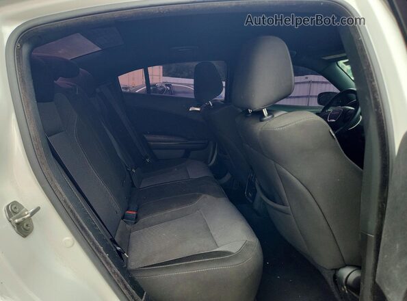 2C3CDXBGXMH562580 2021 DODGE CHARGER White Rear seats view