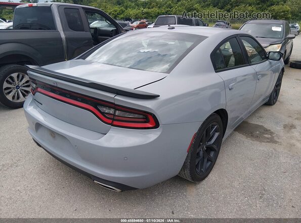 2C3CDXBGXMH679558 2021 DODGE CHARGER Gray Tył prawy