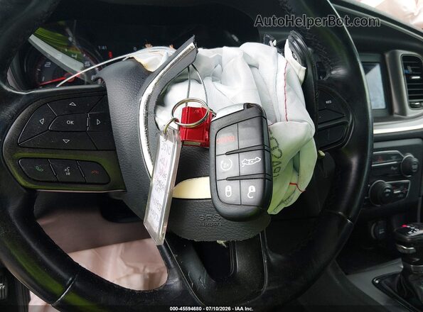 2C3CDXBGXMH679558 2021 DODGE CHARGER Gray Widok deski rozdzielczej
