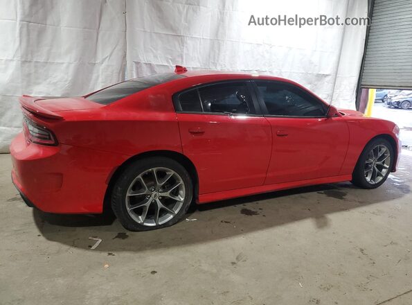 2C3CDXBGXNH202078 2022 DODGE CHARGER Red Հետևի աջ