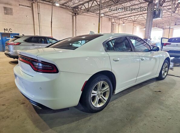 2C3CDXBGXPH528823 2023 DODGE CHARGER White Հետևի աջ