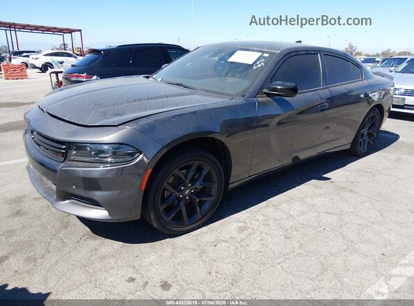 2C3CDXBGXPH603939 2023 DODGE CHARGER Gray Przód lewy