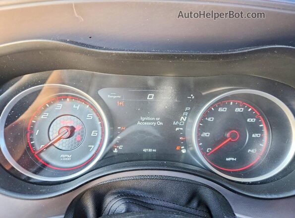 2C3CDXBGXPH608395 2023 DODGE CHARGER Синий Вид щитка приборов