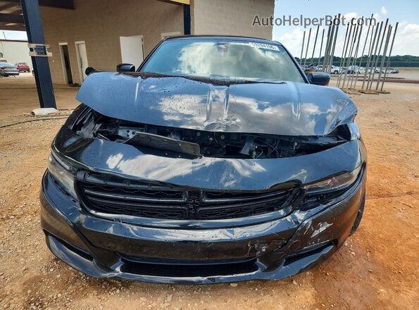 2C3CDXCT0GH232902 2016 DODGE CHARGER Black Front view