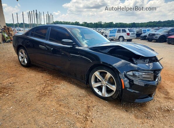 2C3CDXCT0GH232902 2016 DODGE CHARGER Black Front right