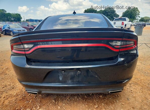 2C3CDXCT0GH232902 2016 DODGE CHARGER Black Rear view
