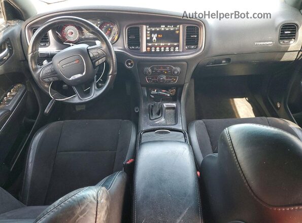 2C3CDXCT0JH316273 2018 DODGE CHARGER Blue Vista del salpicadero