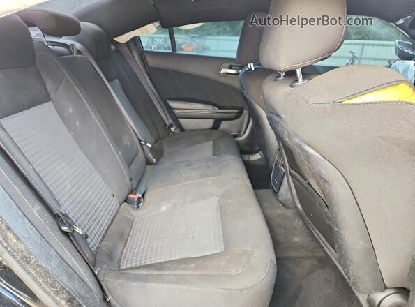 2C3CDXCT0MH652994 2021 DODGE CHARGER Black Rear seats view