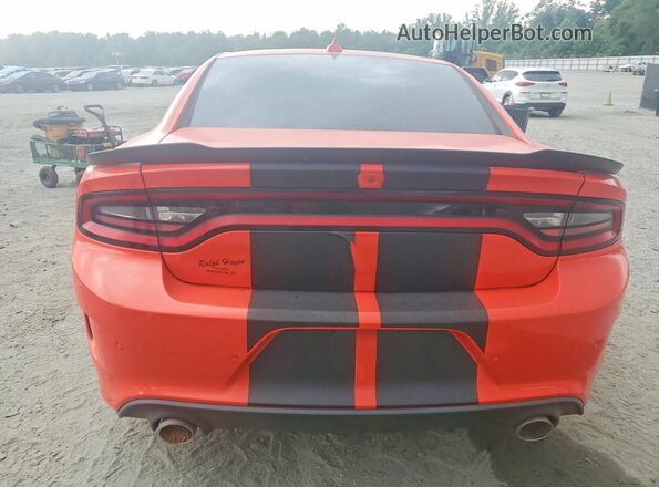 2C3CDXCT0MH669746 2021 DODGE CHARGER Orange Հետևի տեսք