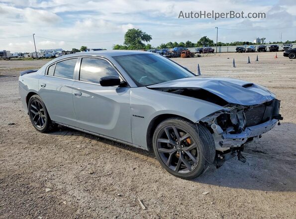 2C3CDXCT0NH141772 2022 DODGE CHARGER Gray Front right