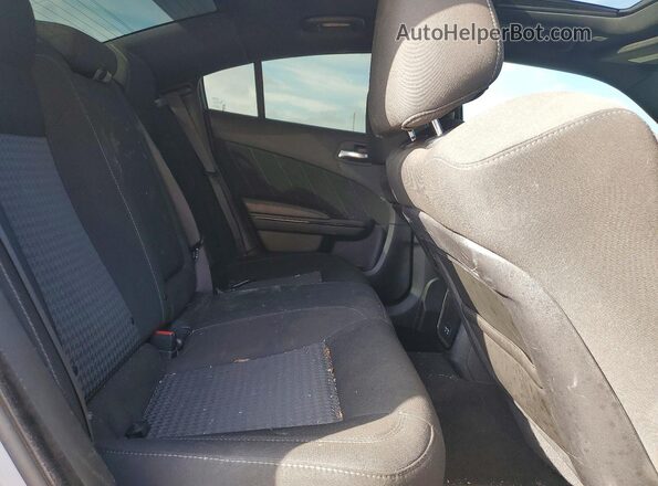 2C3CDXCT0NH141772 2022 DODGE CHARGER Gray Rear seats view