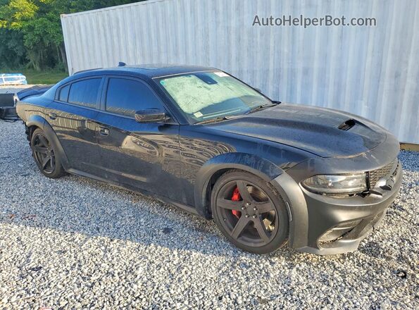 2C3CDXCT0PH533170 2023 DODGE CHARGER Black Delantero derecho