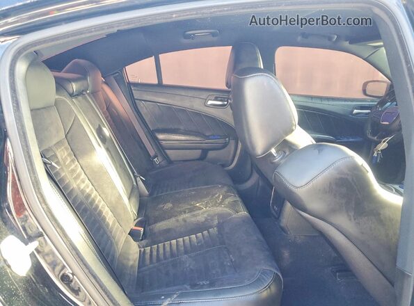 2C3CDXCT0PH533170 2023 DODGE CHARGER Black Vista de los asientos traseros