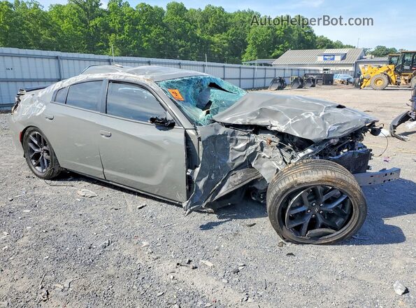 2C3CDXCT0PH608501 2023 DODGE CHARGER Серый Передняя правая четверть