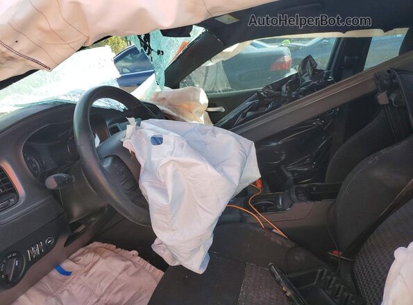 2C3CDXCT0PH608501 2023 DODGE CHARGER Серый Вид салона спереди