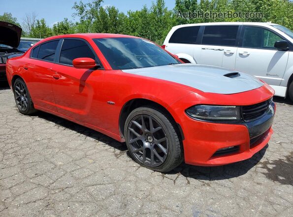 2C3CDXCT1GH276620 2016 DODGE CHARGER Red Przód prawy