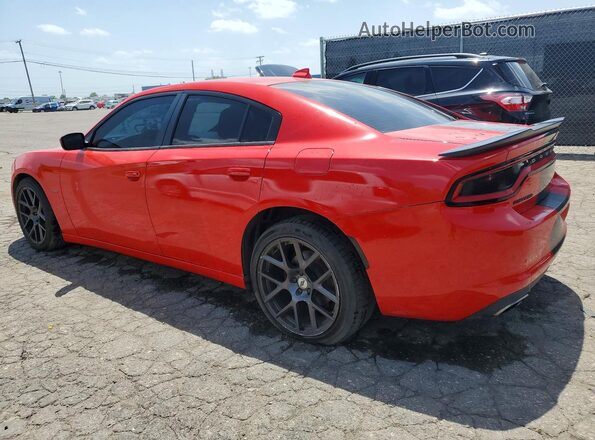 2C3CDXCT1GH276620 2016 DODGE CHARGER Red Tył lewy