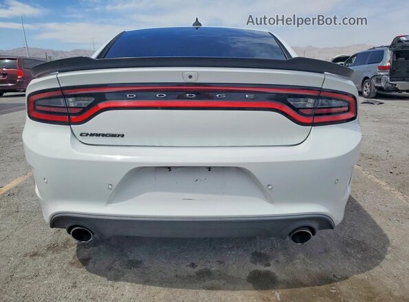 2C3CDXCT1HH565997 2017 DODGE CHARGER Белый Вид сзади