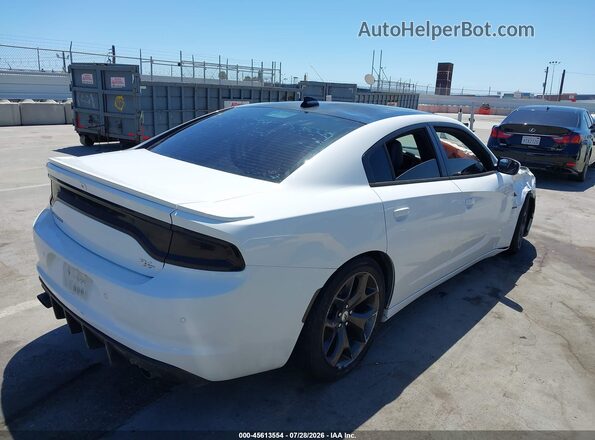 2C3CDXCT1HH626698 2017 DODGE CHARGER White Задня права чверть