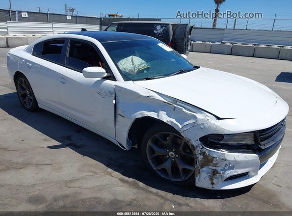 2C3CDXCT1HH626698 2017 DODGE CHARGER White Вид спереду