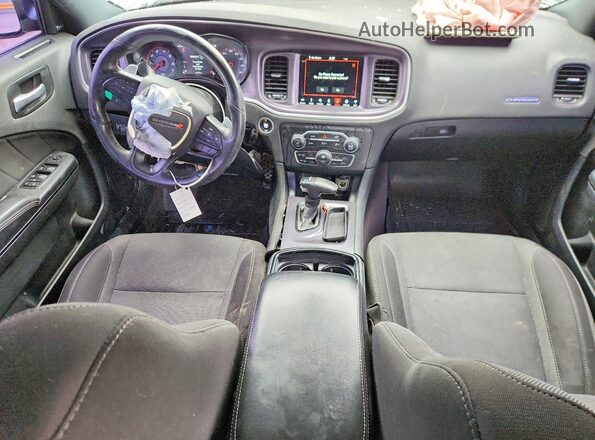 2C3CDXCT1JH129642 2018 DODGE CHARGER Charcoal Вид панелі приладів
