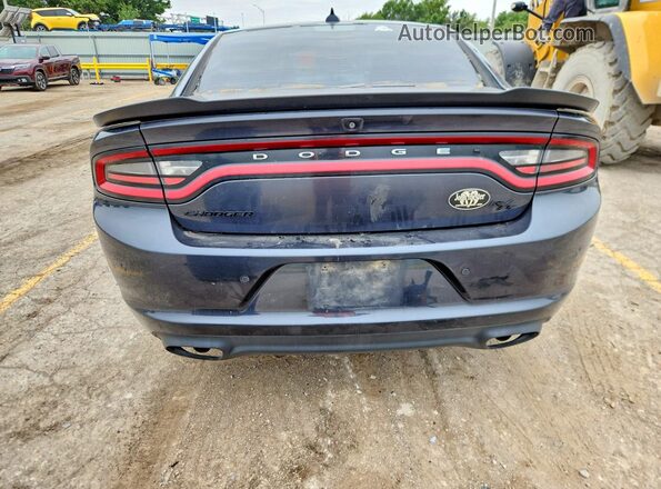 2C3CDXCT1JH129642 2018 DODGE CHARGER Charcoal Вид ззаду