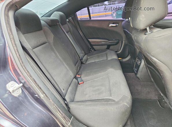 2C3CDXCT1JH129642 2018 DODGE CHARGER Charcoal Вид задніх сидінь