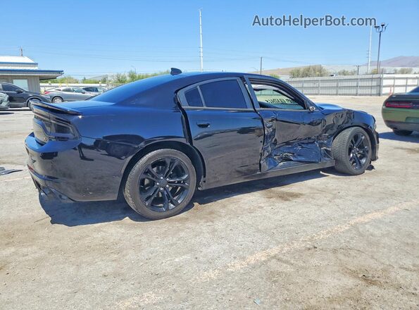 2C3CDXCT1JH188688 2018 DODGE CHARGER Black Հետևի աջ