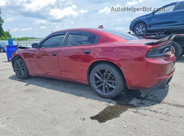 2C3CDXCT1JH225268 2018 DODGE CHARGER Burgundy უკანა მარცხენა