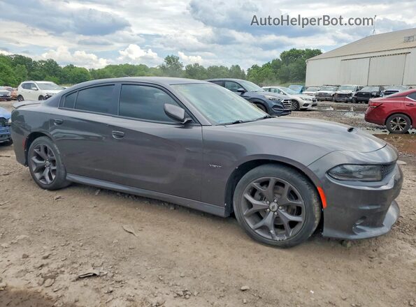 2C3CDXCT1KH532375 2019 DODGE CHARGER Угольный Передняя правая четверть