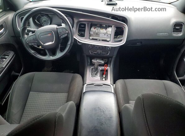 2C3CDXCT1KH532375 2019 DODGE CHARGER Угольный Вид панели приборов