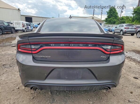 2C3CDXCT1KH532375 2019 DODGE CHARGER Угольный Вид сзади
