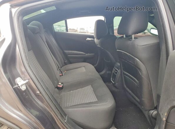 2C3CDXCT1KH532375 2019 DODGE CHARGER Угольный Вид задних сидений