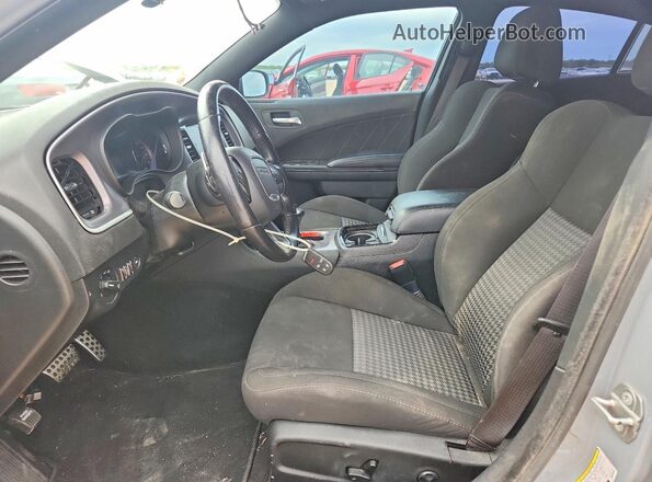2C3CDXCT1MH553603 2021 DODGE CHARGER Gray Widok wnętrza z przodu