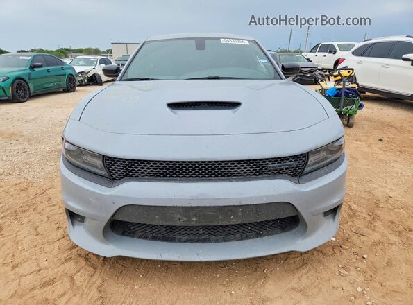 2C3CDXCT1MH553603 2021 DODGE CHARGER Gray Widok z przodu