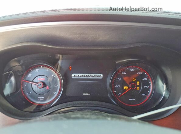 2C3CDXCT1MH594653 2021 DODGE CHARGER Red Սարքավորումների վահանակի տեսք