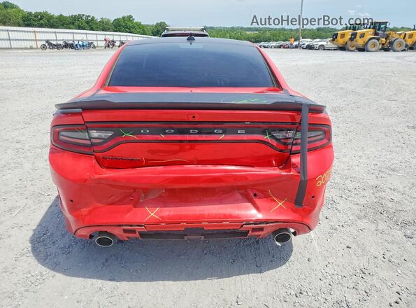 2C3CDXCT1MH594653 2021 DODGE CHARGER Red Հետևի տեսք