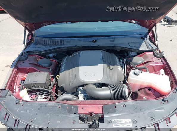 2C3CDXCT1PH645914 2023 DODGE CHARGER Burgundy Widok z tyłu