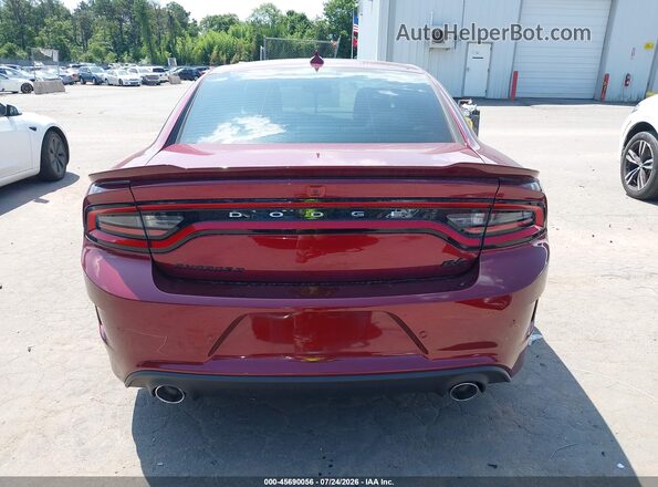 2C3CDXCT1PH645914 2023 DODGE CHARGER Burgundy 
